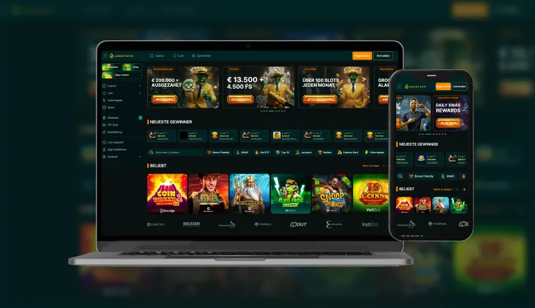 Luckygem Casino App-schermafbeelding